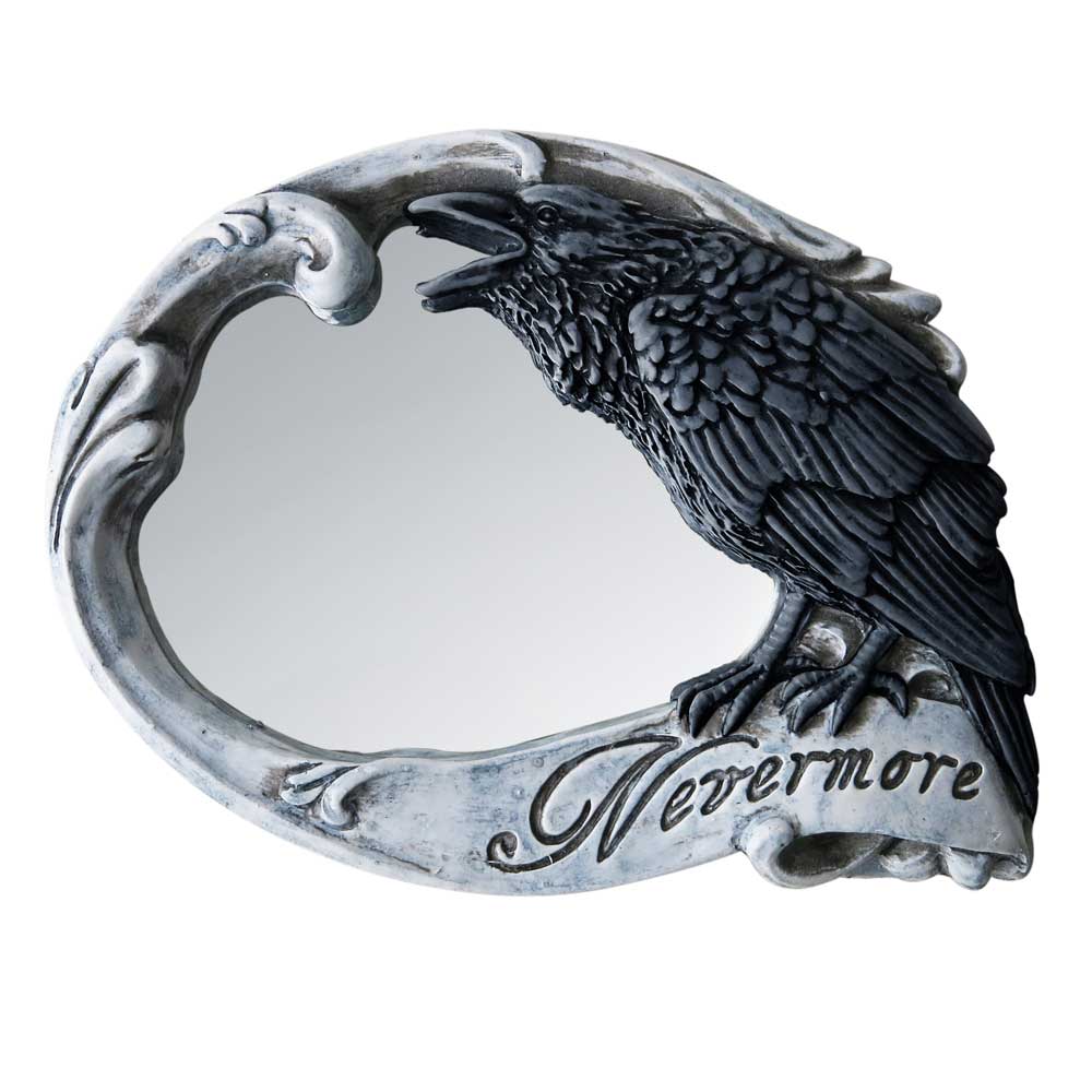 Alchemy - Nevermore Handspiegel - Grau